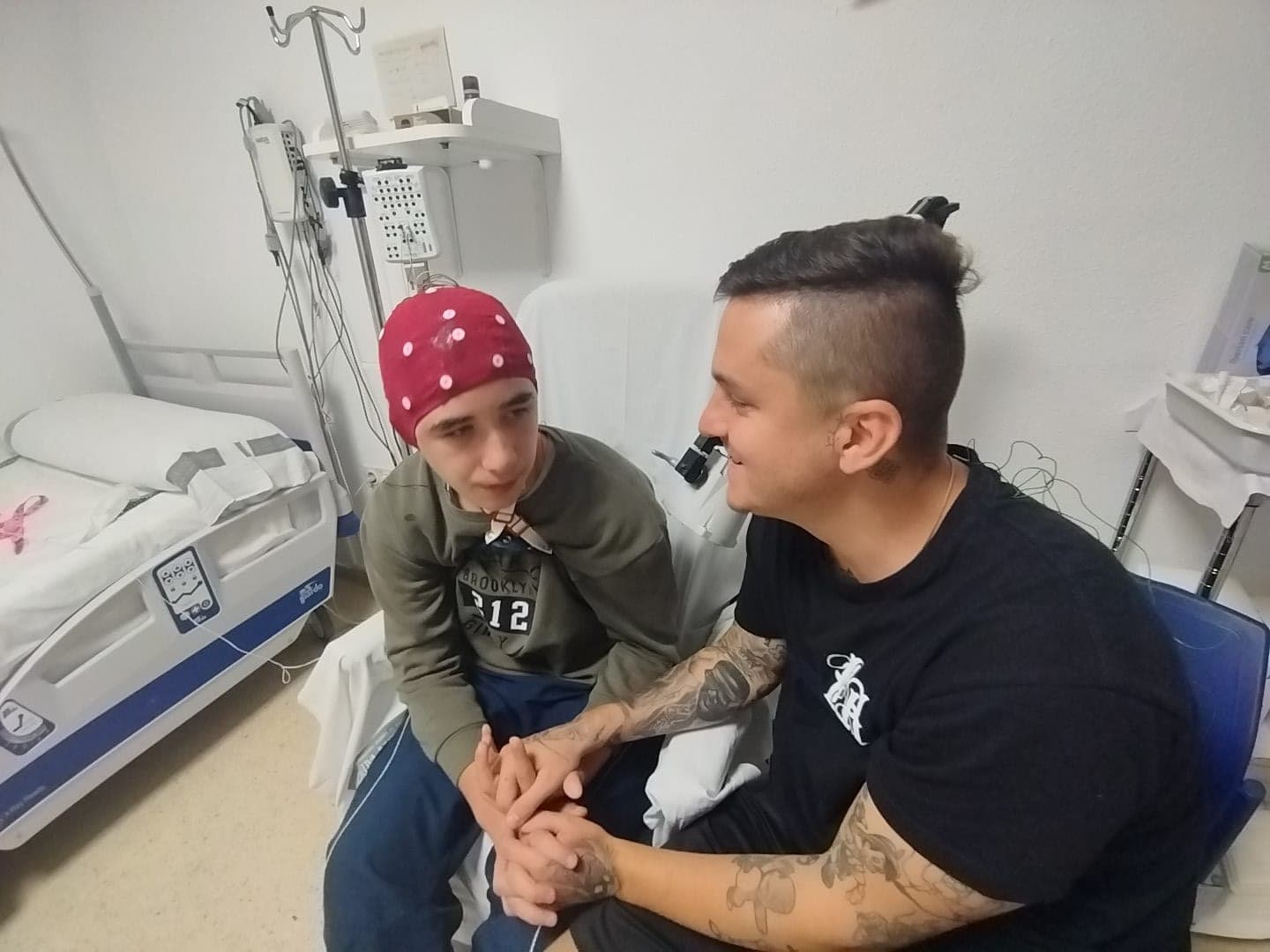 Momento de juego y vínculo dentro del servicio de cangureo especializado